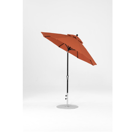 7.5 FT Commercial Market Umbrella with Crank, Auto-Tilt