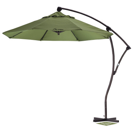 9' Round Offset Patio Umbrella - Sunbrella
