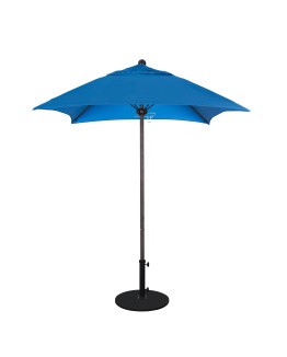  Venture Series 6' Square Fiberglass Commercial Umbrella - FRAME ONLY