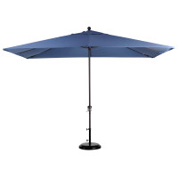 California Umbrella 11x8' Rectangular Market Umbrella - Sunbrella