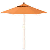 California Umbrella  - 7.5 FT Octagon Wood Umbrella - Pacifica