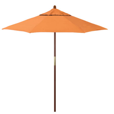 California Umbrella  - 7.5 FT Octagon Wood Umbrella - Olefin