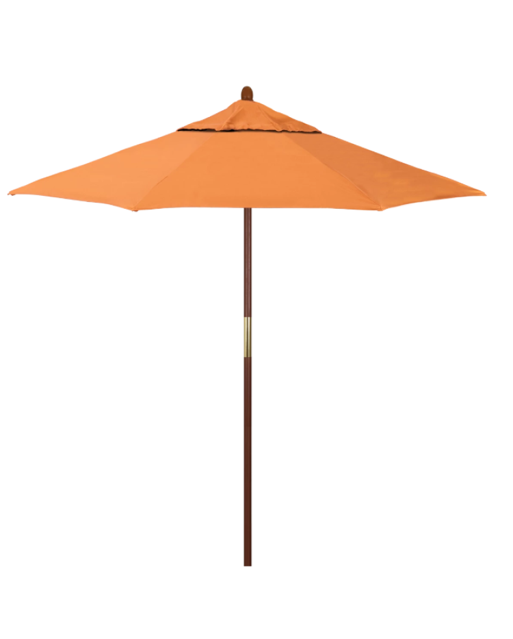Commercial 7.5 FT Octagon Wood Umbrella - Pacifica