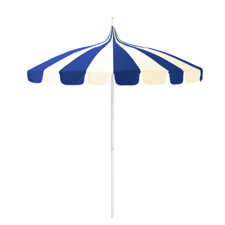 8.5' Pagoda Umbrella California Umbrella - Sunbrella
