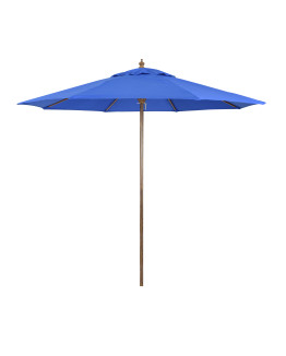 Sunline 9' Wood Look Market Umbrella 