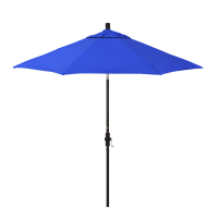 Golden State 9' Round Collar Tilt Umbrella - Olefin