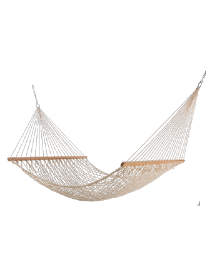 Carolina Hammocks Large WeatherSmart® Rope Hammock - Oatmeal