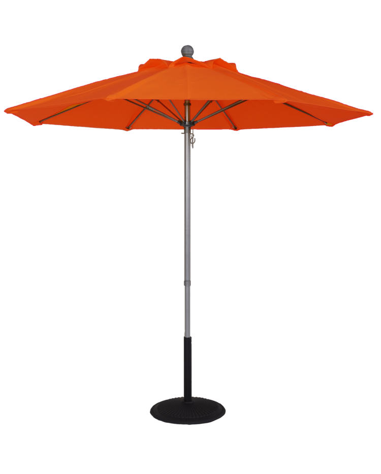 7.5 FT Commercial Market Umbrella Pop Up with pin, No Tilt