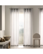 Sunbrella® Outdoor & Indoor Curtains with Grommets - Finley Gravel