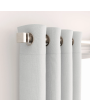 Sunbrella® Outdoor & Indoor Curtains with Grommets - Finley White