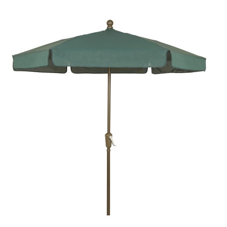 Fiberbuilt 7.5' Garden Umbrella W/ Crank