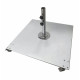 36G-SQ/18ST2 Galvanized Steel Plate W/ Wheels - Square  + $1,353.00 