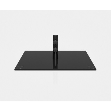 Commercial Square Steel Plate Base - 100LB