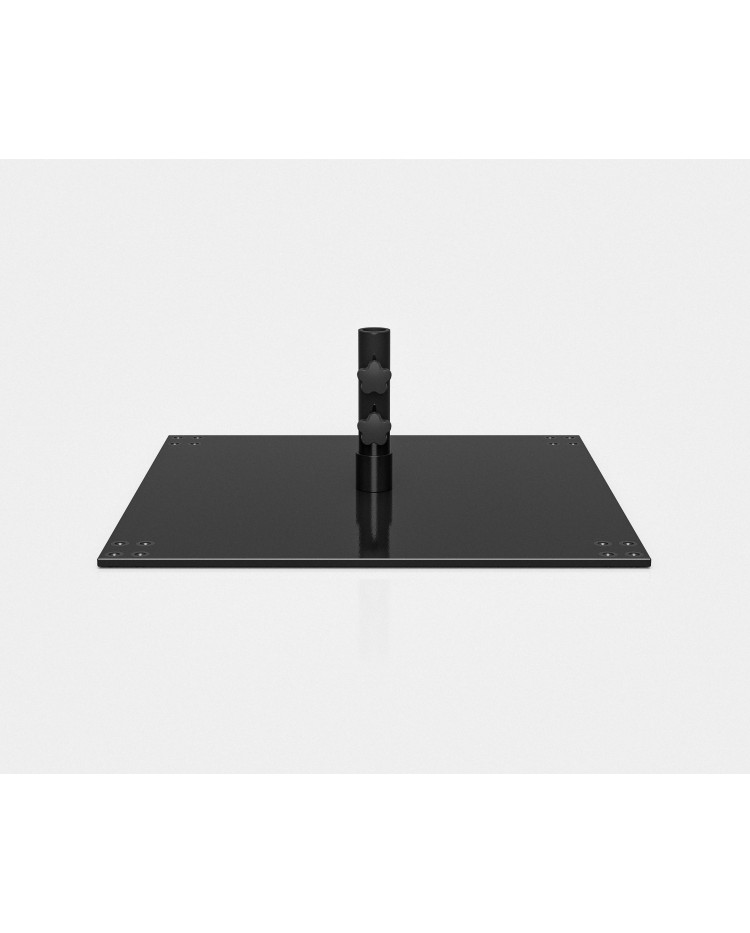 Commercial Square Steel Plate Base - 100LB