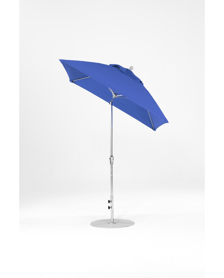 5.5 FT SQUARE Commercial Market Umbrella with Crank, Auto-Tilt