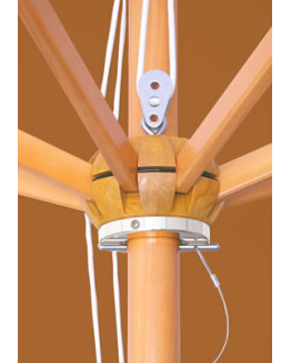 Galtech 11'  Wood Umbrella - Frame Only