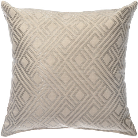Sunbrella 18"x18" Square Throw Pillow - Integrated Pewter