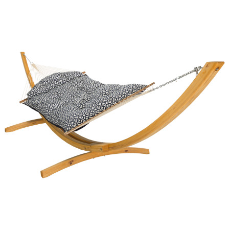 Hatteras Hammock Large Tufted Hammock - Sunbrella Luxe Indigo Hatteras Hammock Large Tufted Hammock - Sunbrella Luxe Indigo