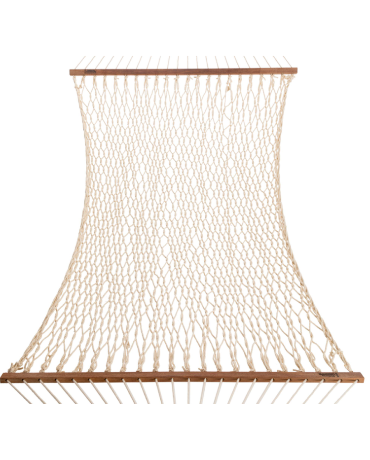 Large Oatmeal Duracord Rope Hammock