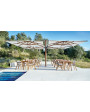 Jardinico Cantilever 4 - 10x10 Square Umbrella