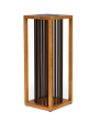 Akin Solar Outdoor Light - Teak