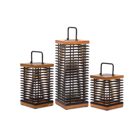 Tekura Solar Outdoor Light - Teak