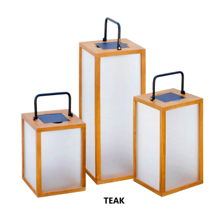 Tradition 2.0 Solar Outdoor Light - Teak