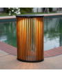 Yaro Solar Lamp - Teak