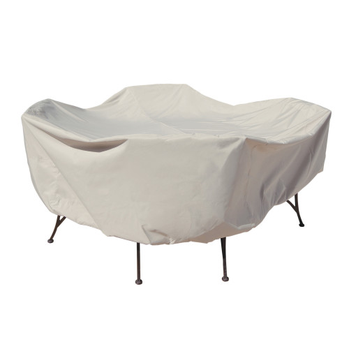Treasure Garden Protective Furniture Cover - 48" Round Table and Chairs w/4 ties, elastic & spring cinch lock (no hole)