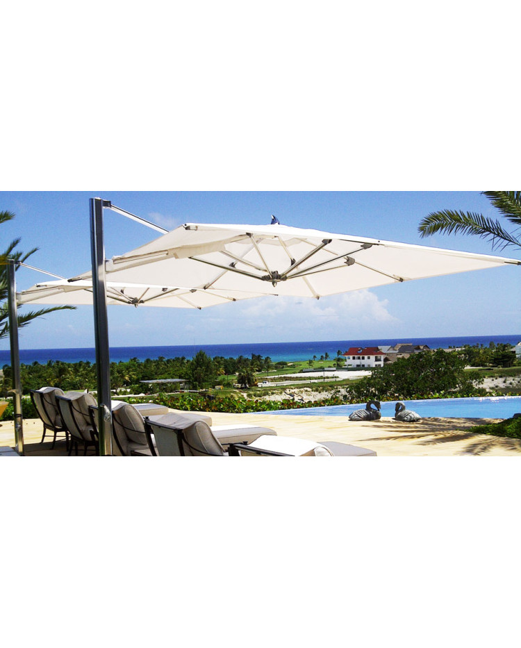 TUUCI 10x10 Square Ocean Master MAX Single Cantilever