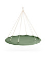 Classic TiiPii 6ft Nester Hanging Daybed (Olive Green) with Ambient Net