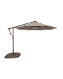 Treasure Garden 10' Octagon AG19 Cantilever Umbrella - Sunbrella or Outdura Fabrics