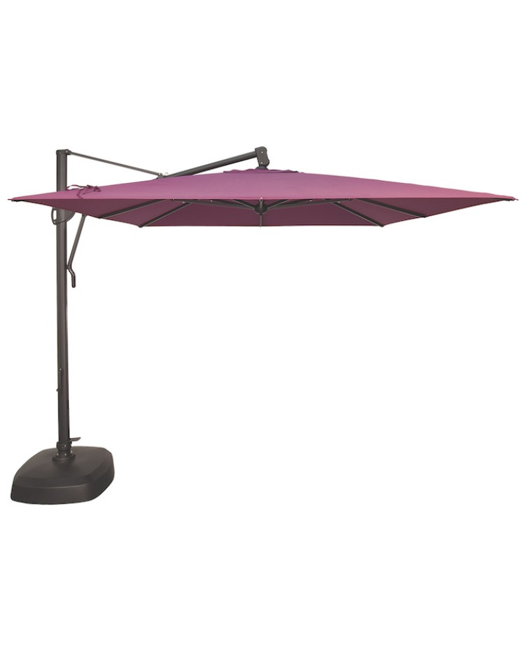Treasure Garden 10' Square Cantilever Umbrella Replacement Canopy for AG25TSQ