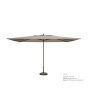Treasure Garden 10x13 foot Rectangular EZ Track 3 Umbrella  - O'Bravia