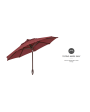 Treasure Garden 9 foot Glide Tilt Octagon Umbrella 