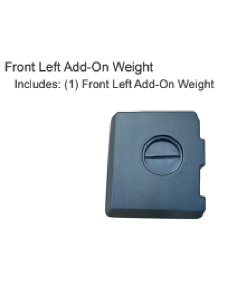 Treasure Garden BASE-13RA ADD-ON WEIGHT front left Treasure Garden BASE-13RA ADD-ON WEIGHT front left