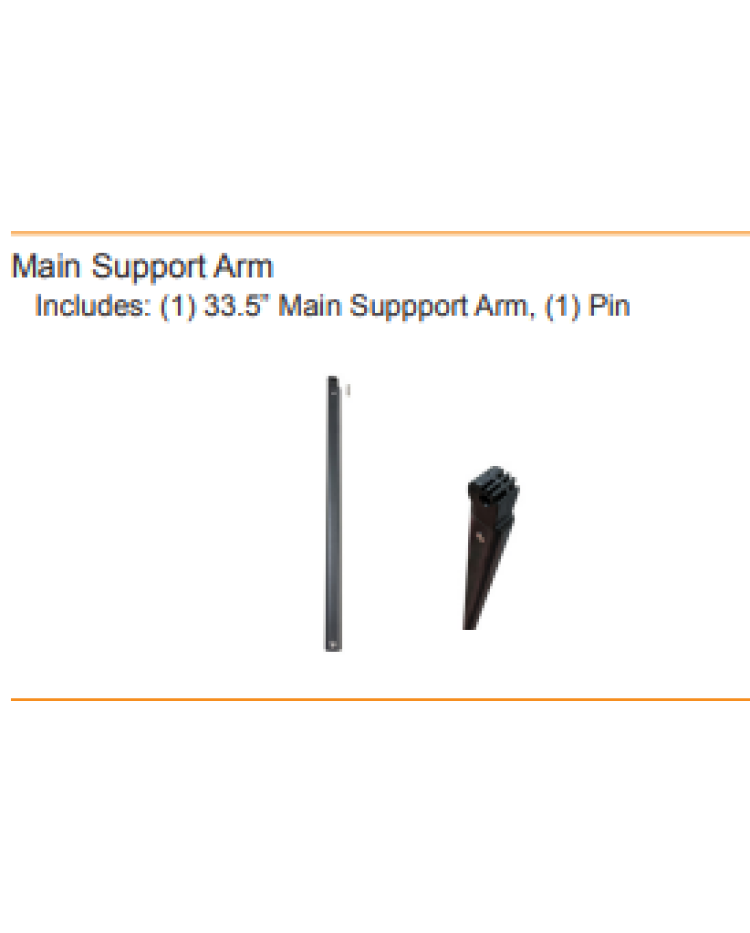 Main Support Arm for AG25TR & AG25TRSQ
