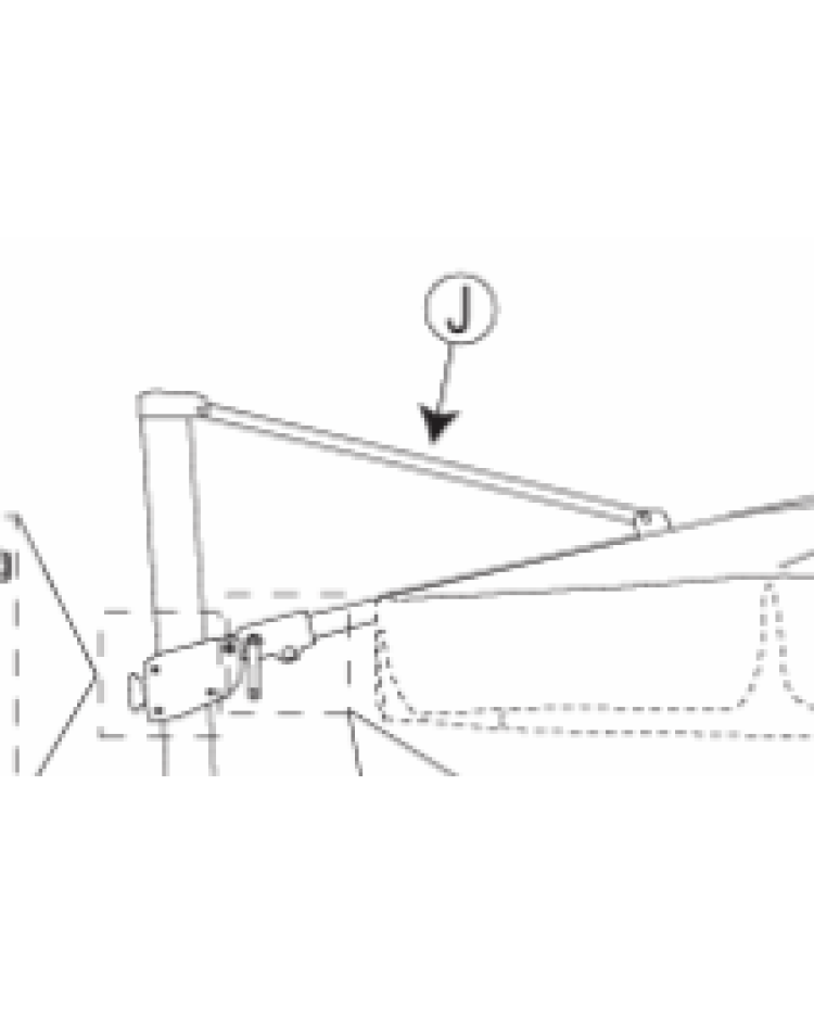 Treasure Garden AG25TR SUPPORT BEAM STRUT
