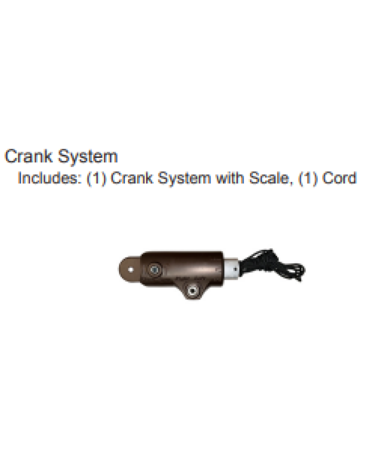 CRANK SYSTEM W/ CORD/SCALE SET