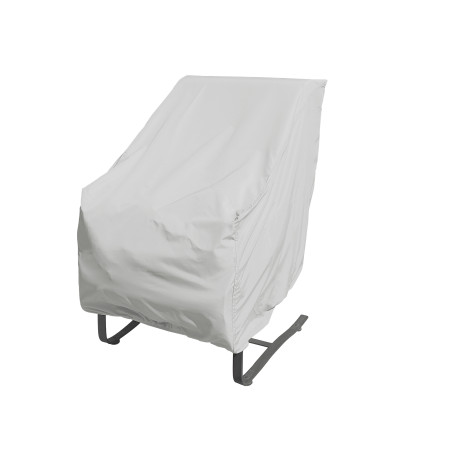 Treasure Garden Protective Cover for Deep Seating Large Lounge Chair with elastic and spring cinch lock