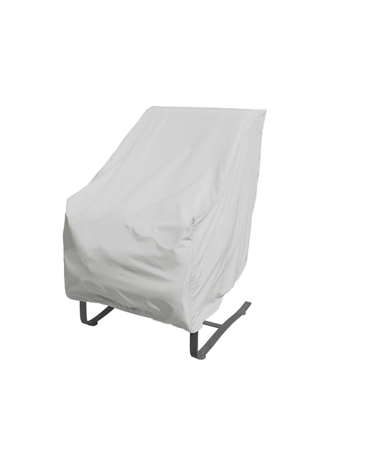 Treasure Garden Protective Cover for Deep Seating Large Lounge Chair with elastic and spring cinch lock