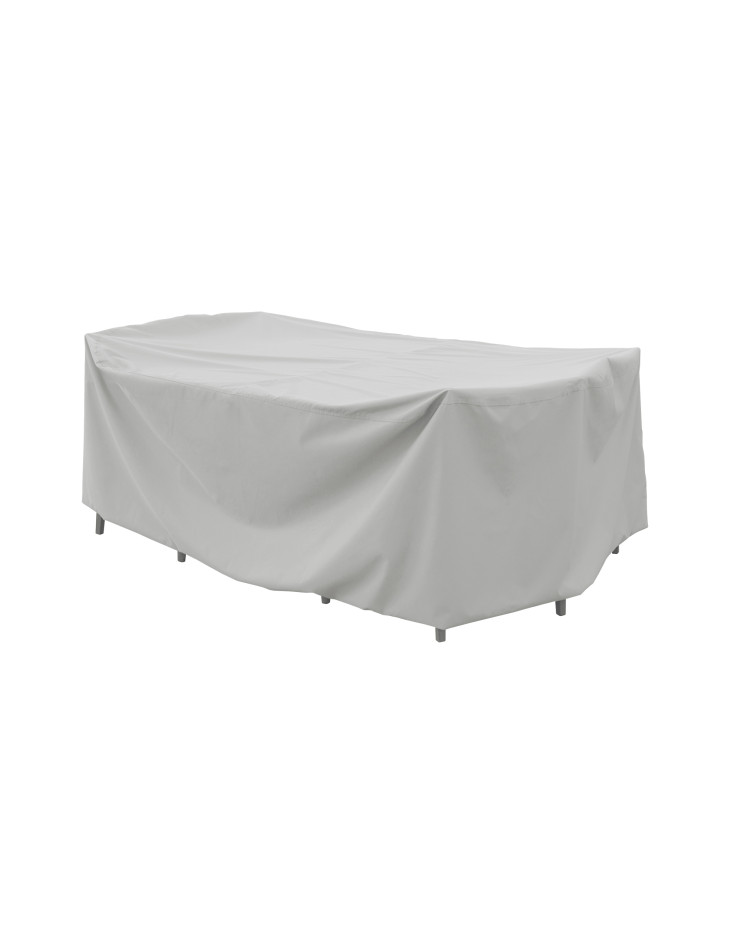 Treasure Garden Protective cover for Small Oval/Rectangular Table & Chairs w/8 ties, elastic, spring cinch lock