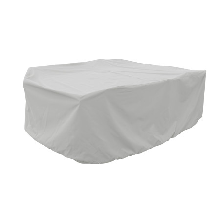 Treasure Garden Protective cover for Medium Oval/Rectangular Table & Chairs w/8 ties, elastic, spring cinch lock