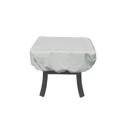 Treasure Garden Protective Cover fits 19" to 26" Square Fire Pit/Table/Ottoman with elastic and spring cinch lock