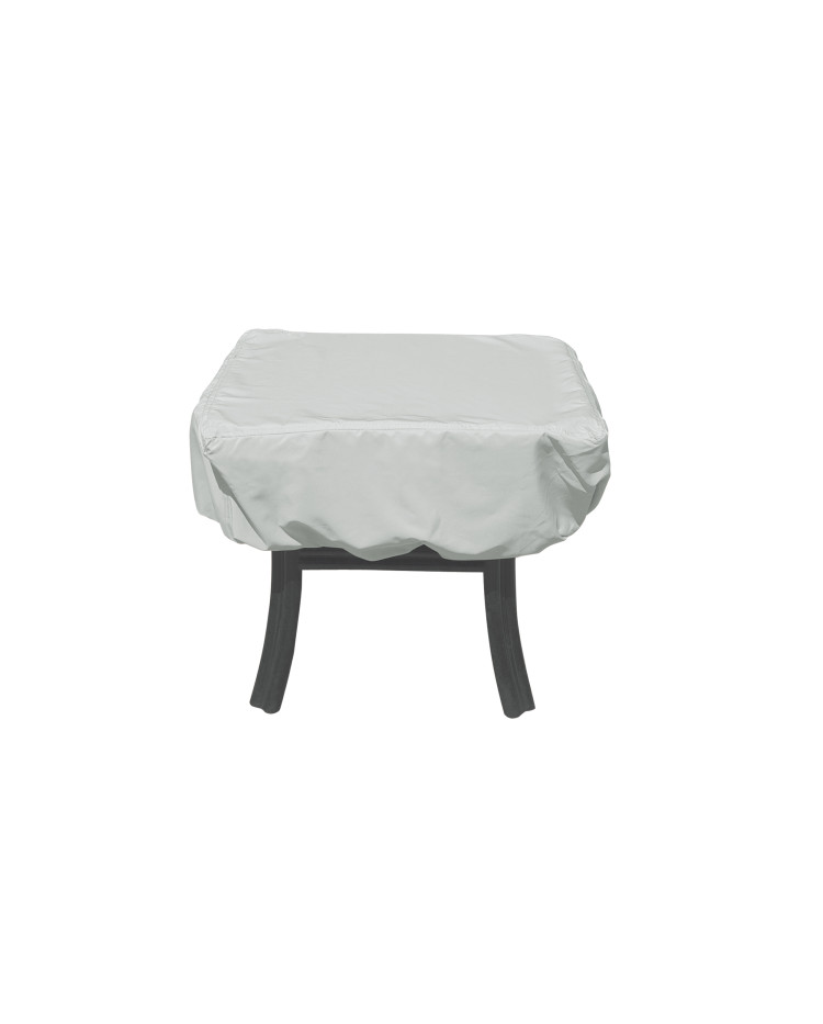 Treasure Garden Protective Cover fits 19" to 26" Square Fire Pit/Table/Ottoman with elastic and spring cinch lock