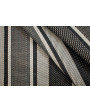 Treasure Garden Outdoor Rug - Soho Textured Stripe Black