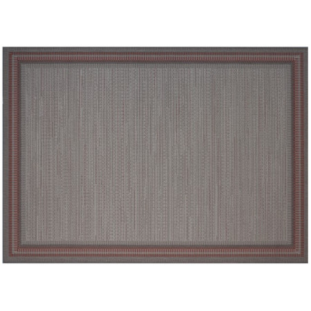 Treasure Garden Outdoor Rug - Edge Chili