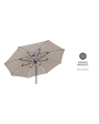 Treasure Garden 9' Starlux Collar Tilt Octagon Umbrella 