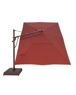 Treasure Garden 10' x 13' AKZPRT Cantilever Umbrella - Sunbrella & Outdura Fabrics
