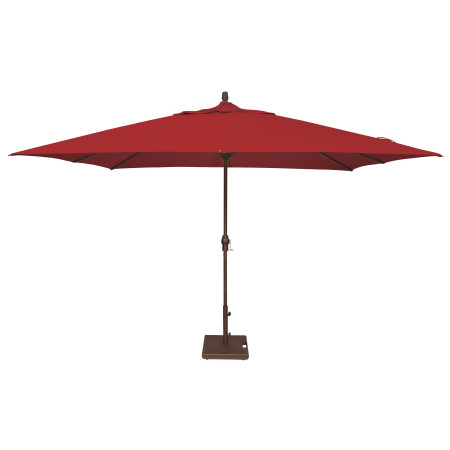 8'x11' Treasure Garden Rectangular Market Umbrella